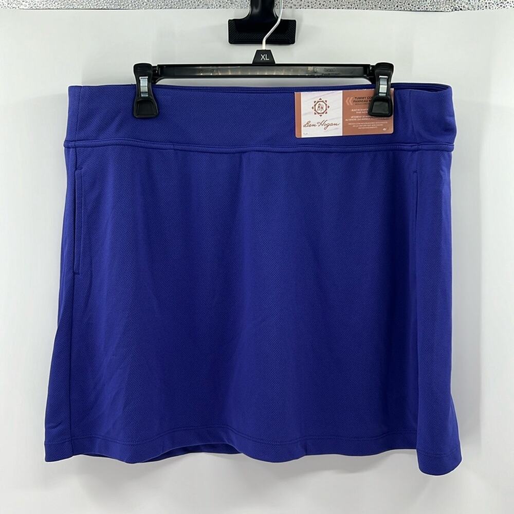 Ben Hogan Women's Performance Tummy Control Skort - Spectrum Blue - XL - NWT